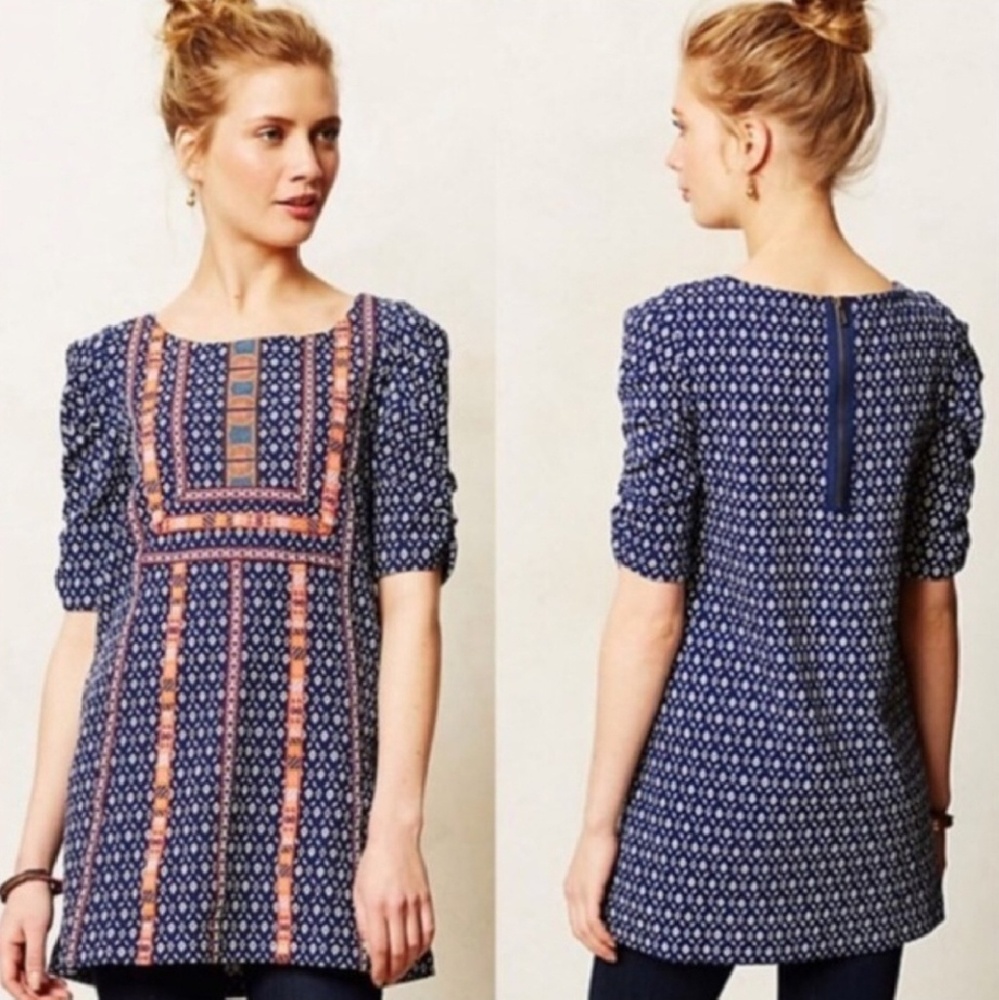 Akemi + Kin Seva Tunic size Small Anthropologie - Picture 3 of 8